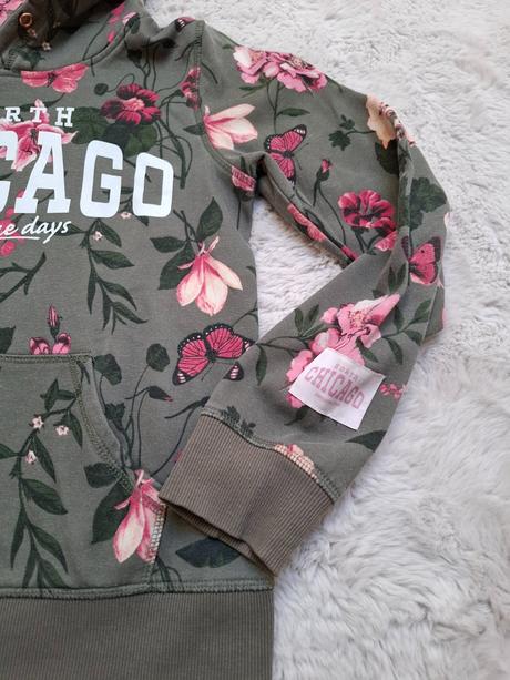 Khaki mikina, h&m,146