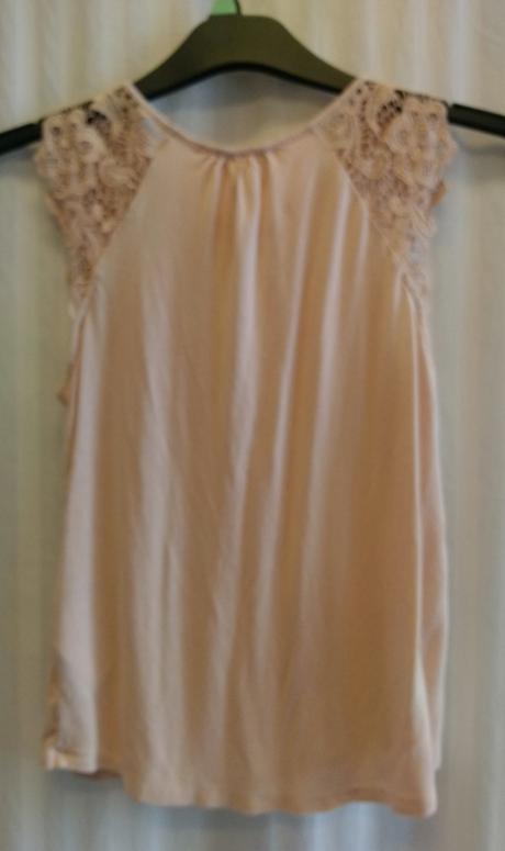 Dámsky ružový top, h&m, xs, h&m,xs