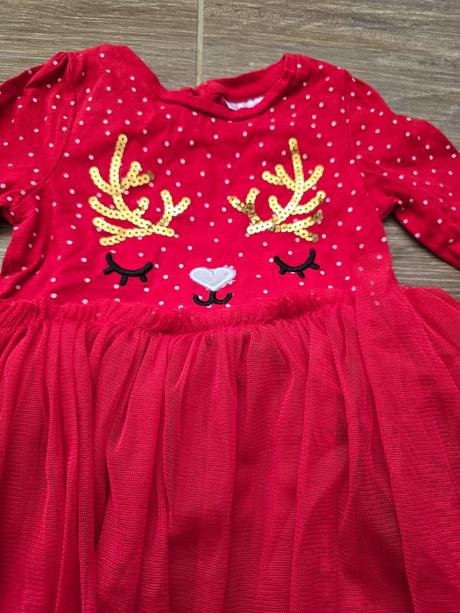 Šaty vianočné č.74, 74