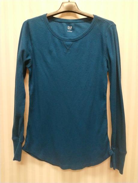 Pánske elastické tyrkysové tričko, gap, gap,m