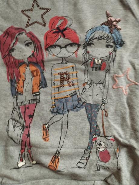 Next krásna obojstranná mikina 11rokov, next,146