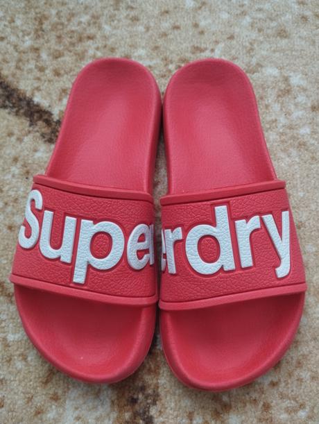 Cervene slapky superdry, superdry,37