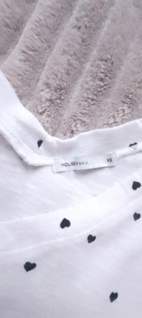 Pulóver so srdiečkami, house,xs