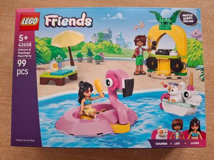 Lego friends 42658 zábava pri bazéne, 