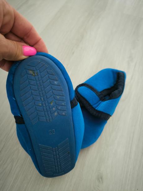 Papučky v.26 nosené iba mojim synom, 26