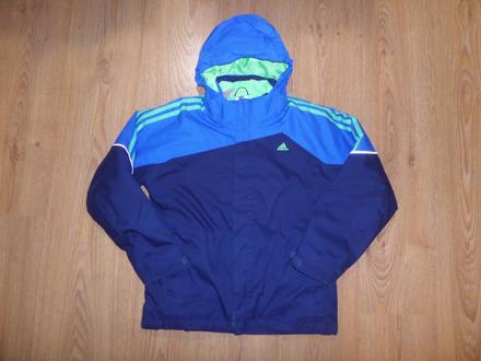 Zimná značková bunda, adidas,140