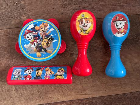 Labková patrola hudobné nástroje, 