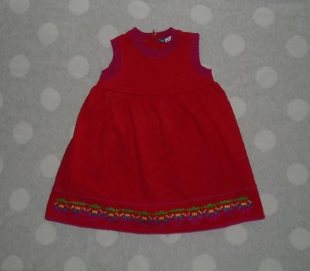 Teplé šaty na 18 až 24 mesiacov, 92