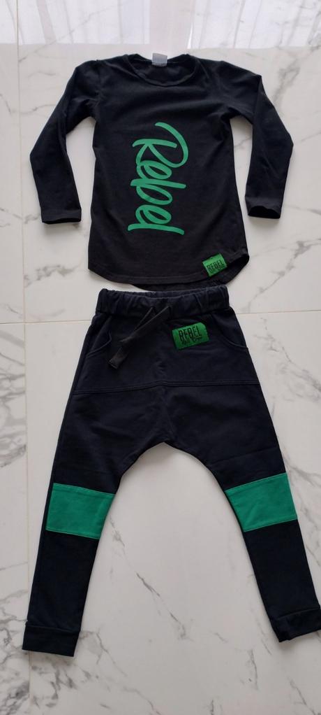 Rebel tepláky a tričko, rebel kids,116