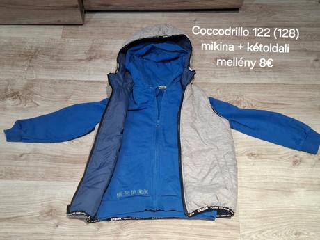 Vesta + mikina, coccodrillo,122