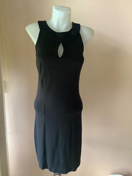 Úpletové šaty 2+1napoly, papaya,s