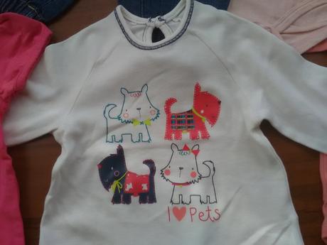 Mix oblečenia dievča, 68–80