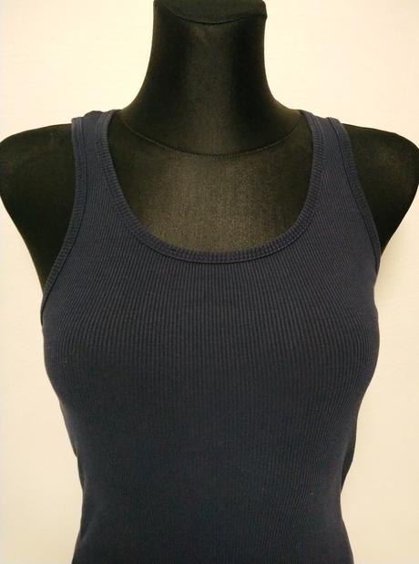 Dámsky predĺžený tmavo modrý top, kingdo, s/m, m