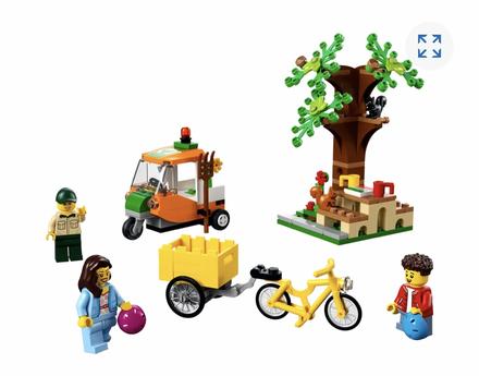 Lego city piknik v parku,