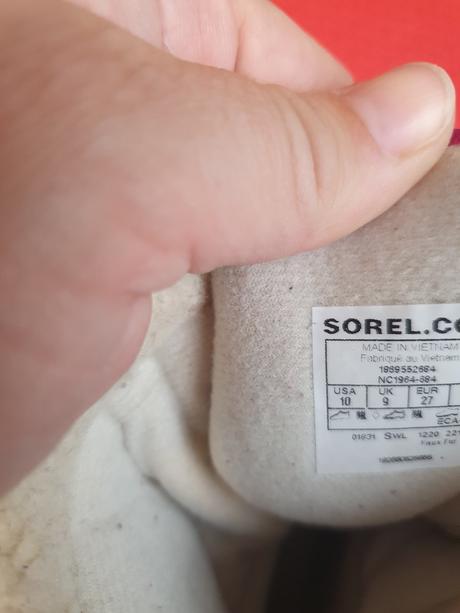 Sorel snehule, sorel,26