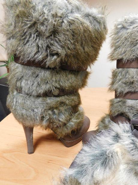 Čižmičky s kožušinkou, humanic,39