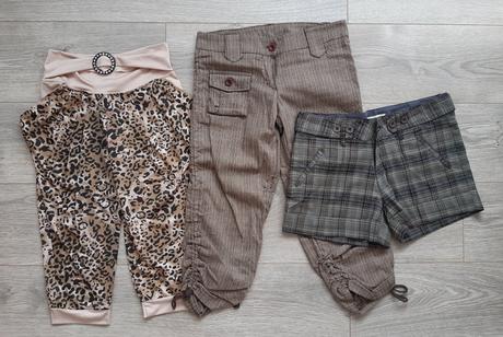 Hnede 3/4 nohavice, m