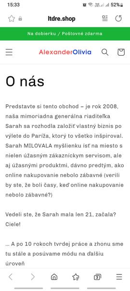 Alexanderolivia - recenzie