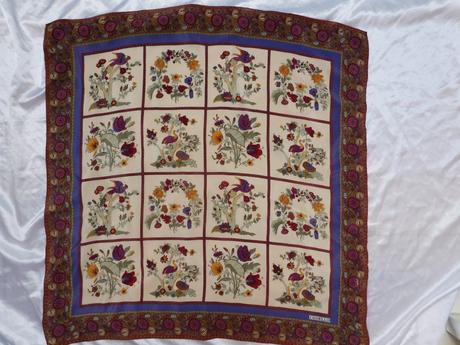 Codello kvalitná luxusna hodvabna elegantná šatka, xl