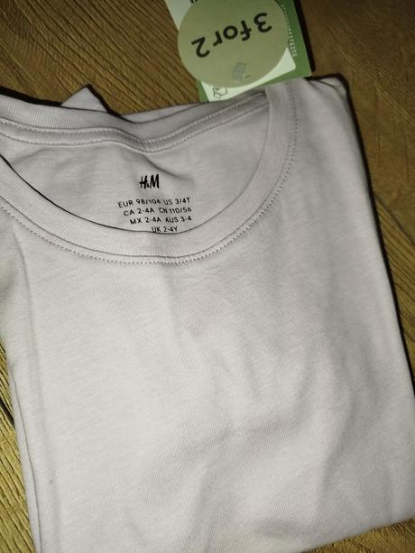 Tričko 4 ks hm, h&m,98