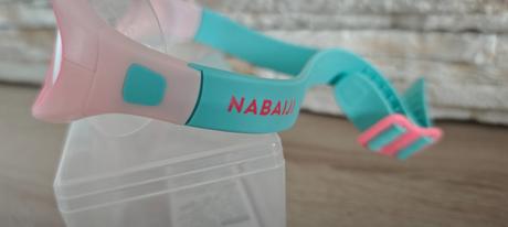 Detské plavecké okuliare/maska nabaiji swimdow v2,