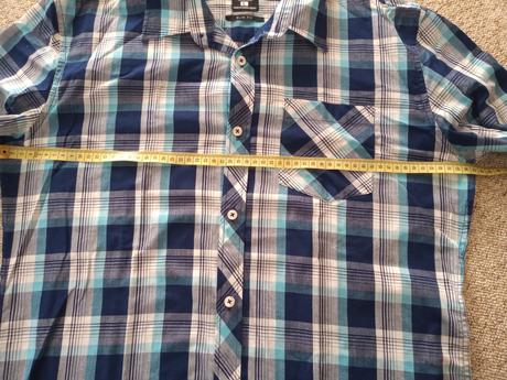 Károvaná košeľa, fishbone,m