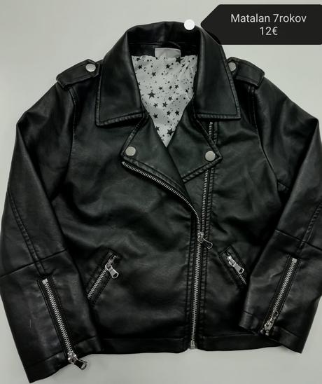Kožená bunda, matalan,122