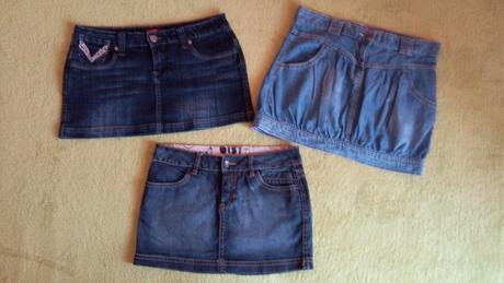 Riflová suknička 158, 158