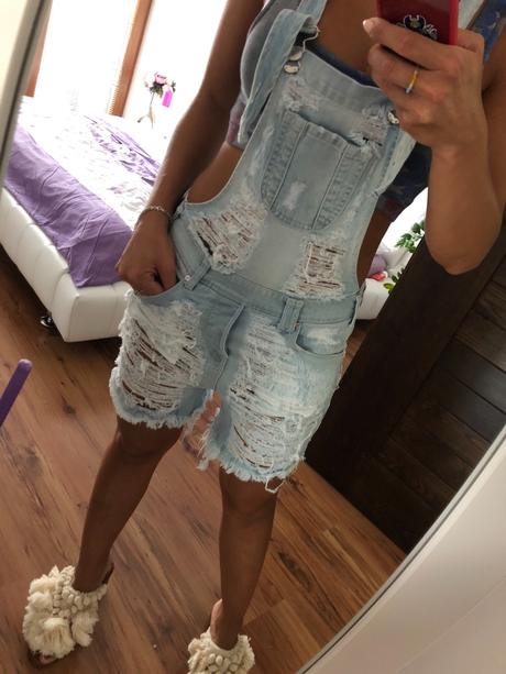 Dámske riflove kraťasy met, 26