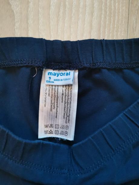 Legíny 3/4 modre a červené, mayoral,134