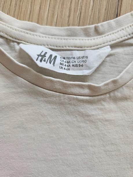 Tričká 2ks h&m, h&m,110