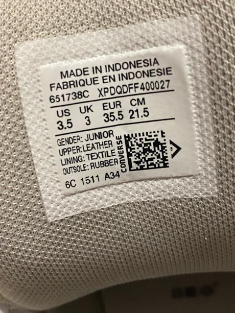 Converse 35,5 -21,5 cm vnútorná dĺžka, converse,35