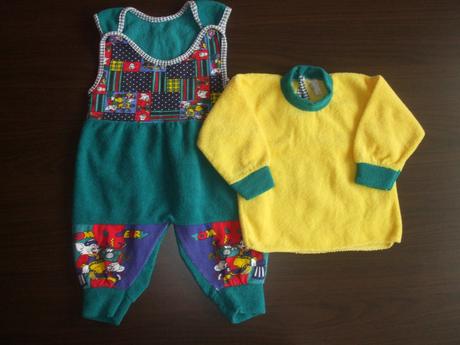 Tepláčky + tričko - tom a jerry, 68