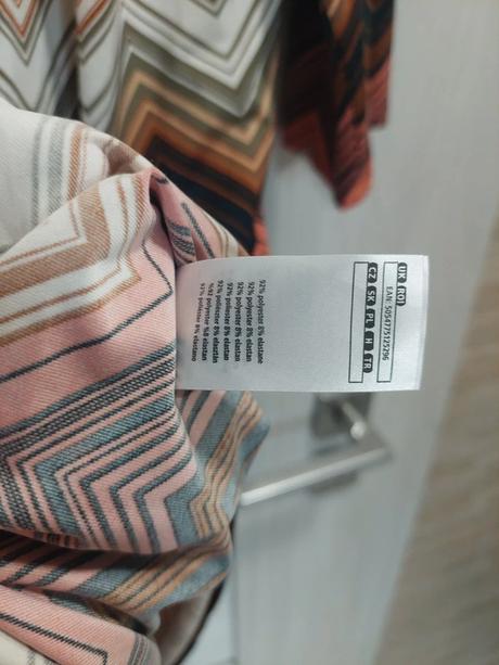 Štýlové vzorované šaty f&f s retro cik-cak vzorom, f&f,5xl