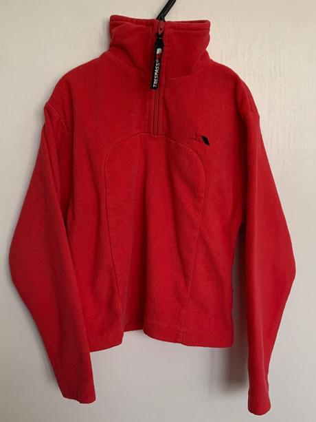 Trespass červená flisová bunda, 104