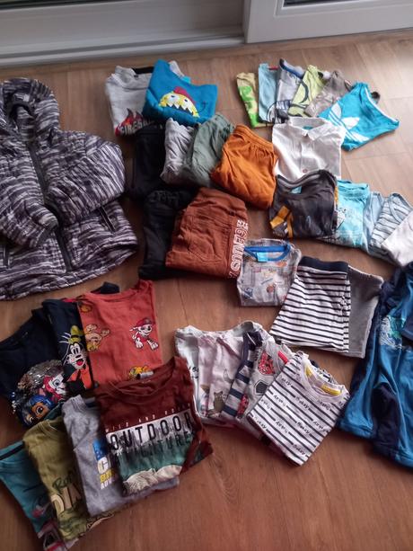 Veľký balík oblečenia, 104–116