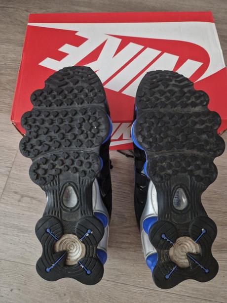 Nike shox tl blck/slvr/bl č.42, nike,42