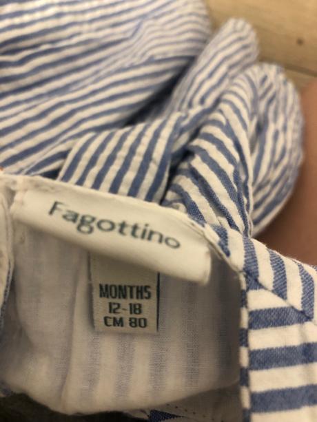 Šaty zn. fagottino veľ. 12-18mes., fagottino,80
