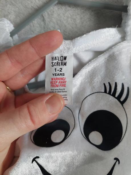 Strašidielko karnevalové šaty veľ.86-98,