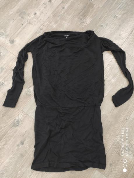 Upletove saty cierne, amisu,xs