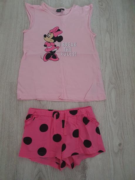Minnie mouse pyžamko na leto, disney,122