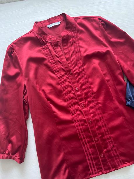 Tu červená a modrá blúzka vel.44, tu,44 / xl