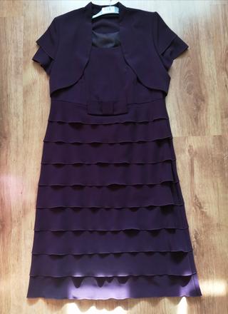 Spolocenske saty fialove, 170