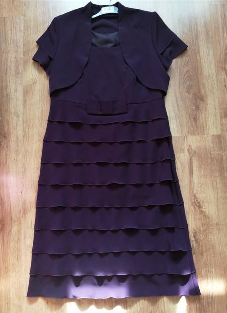 Spolocenske saty fialove, 170