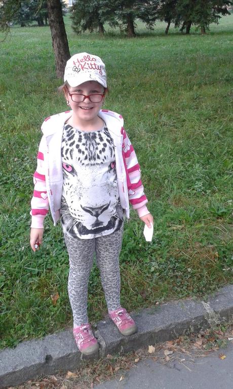 Mikina hellou kitty 122/128, 122