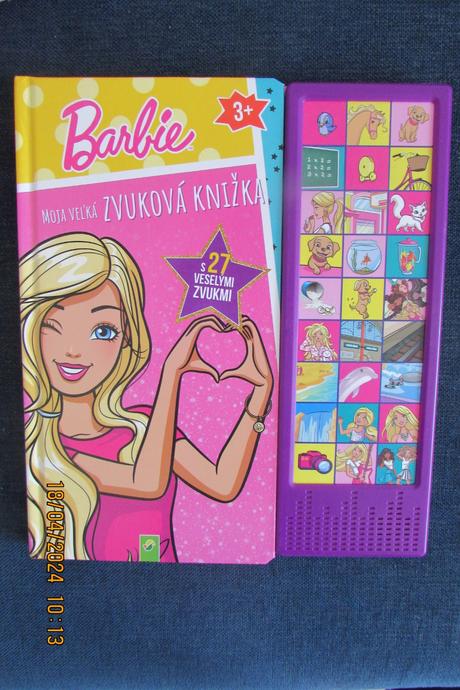 Barbie, zvukova kniha,