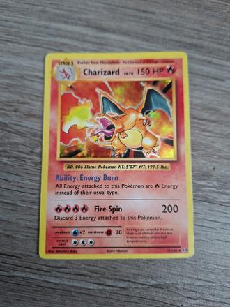 Pokemon karta charizard 6 11/108 2016, 