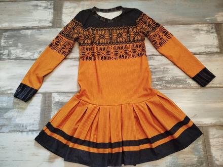 Vianočné šaty s nórskym vzorom uni, m