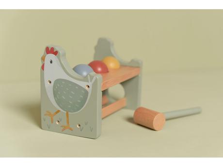 Little dutch zatĺkačka drevená farma, 