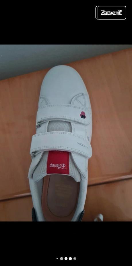 Kožené geox tenisky na suchý zips, geox,39